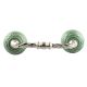 Pea Green Pattern Etched Ceramic Cut Bridge Handle Online